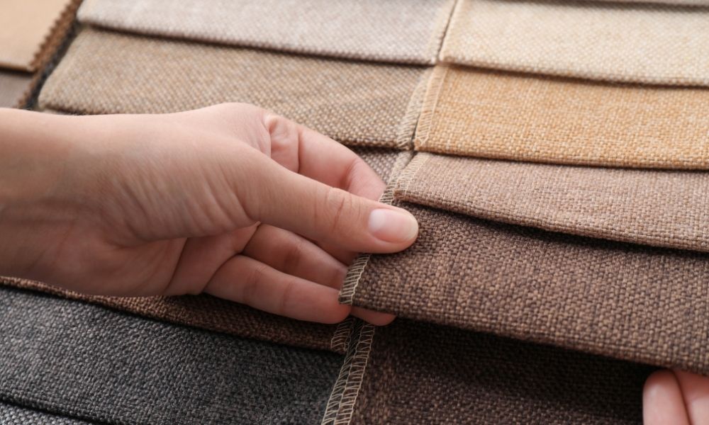different types of upholstery fabrics
