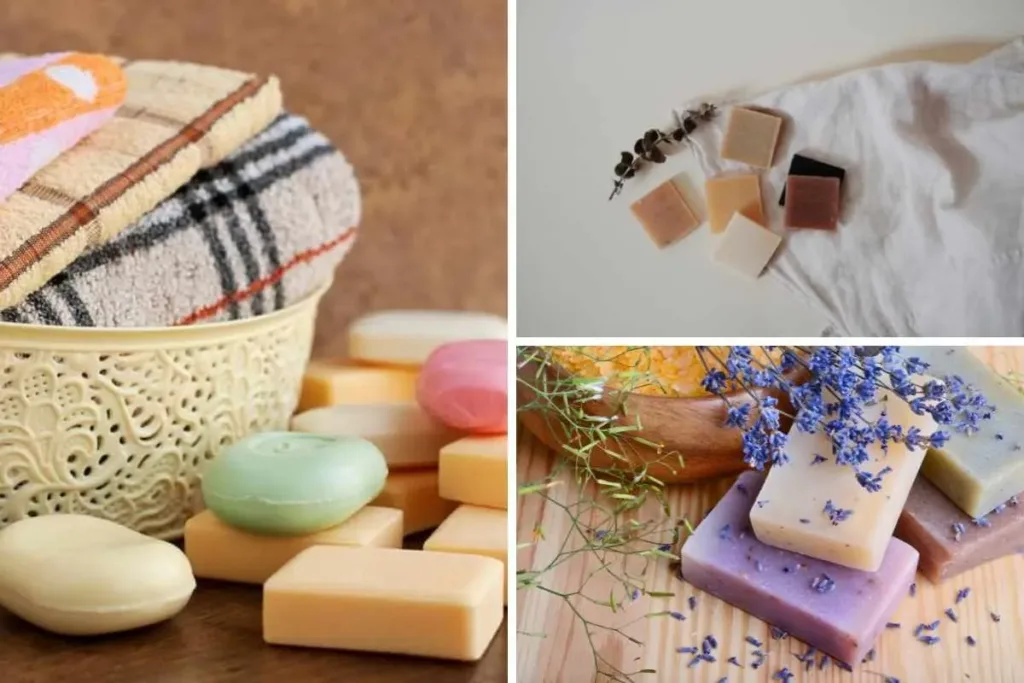 different types of soap