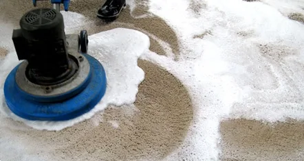 rotor cleaning carpet suds