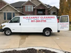 AJS carpet cleaning truck