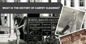what is the history of carpet cleaning
