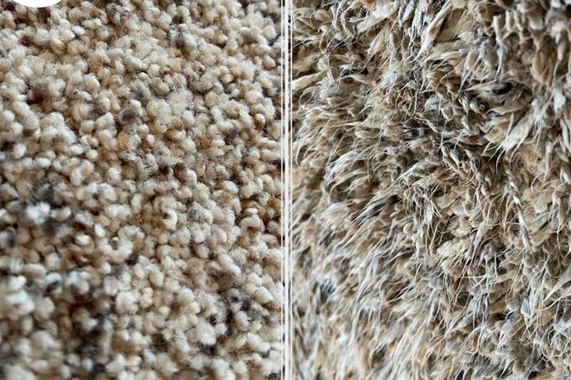 carpet fiber distortion