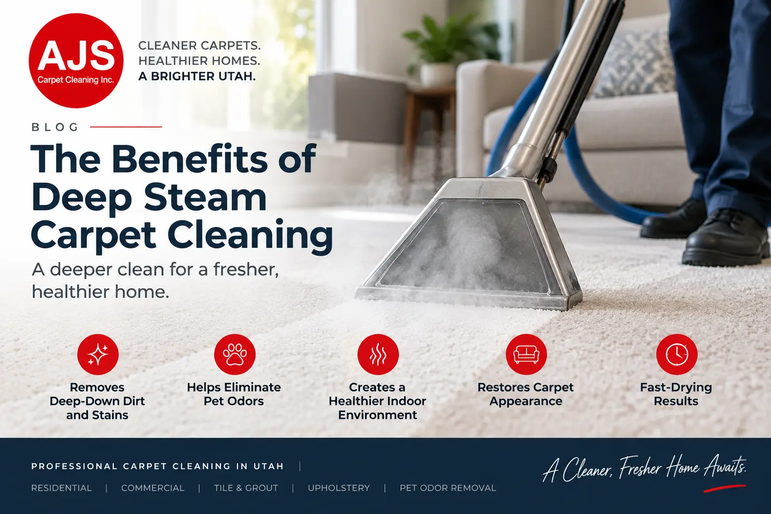 deep steam carpet cleaning